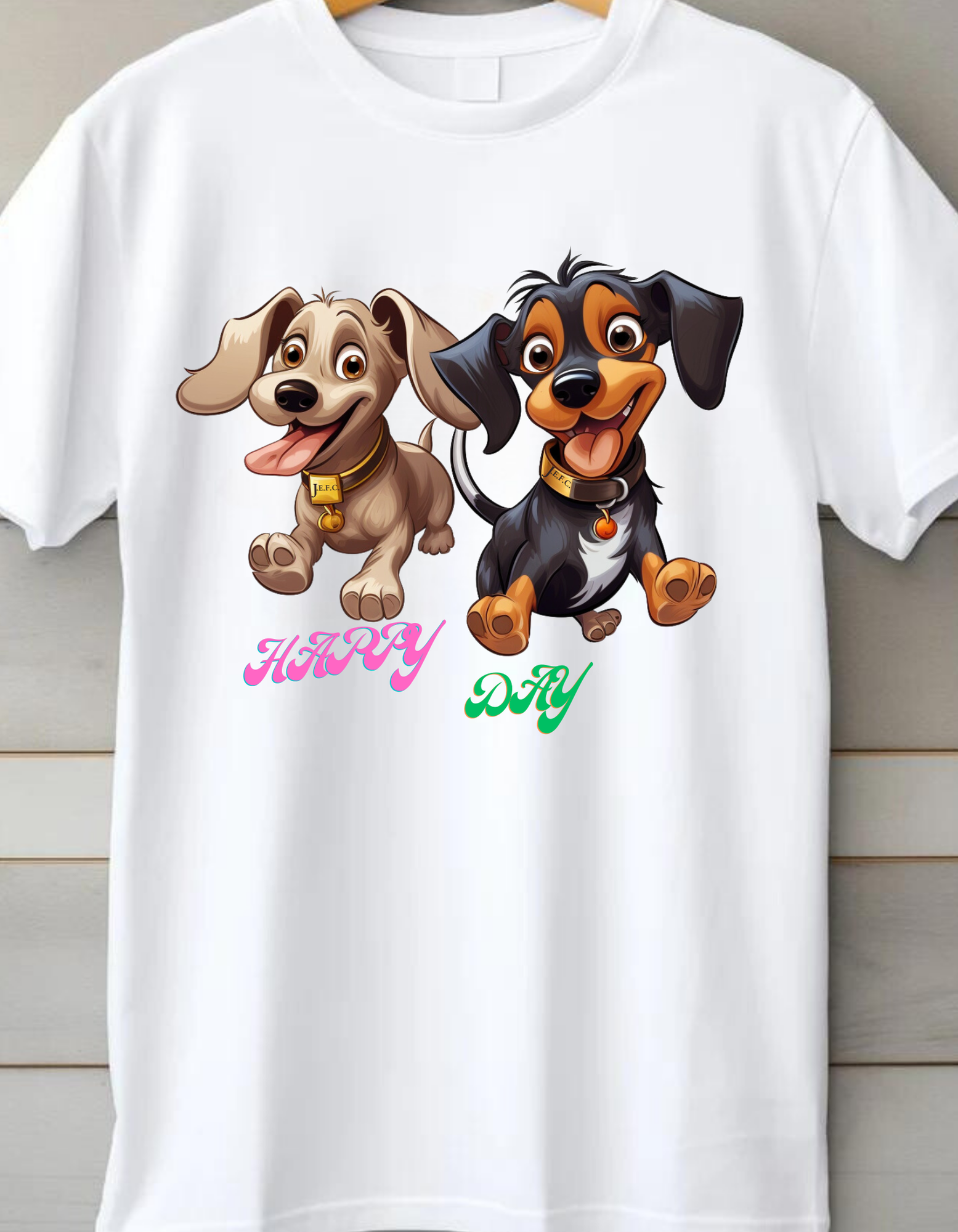 Cani divertenti T shirt Magliette Uniche per i Fan dei Quattro Zampe jefc team