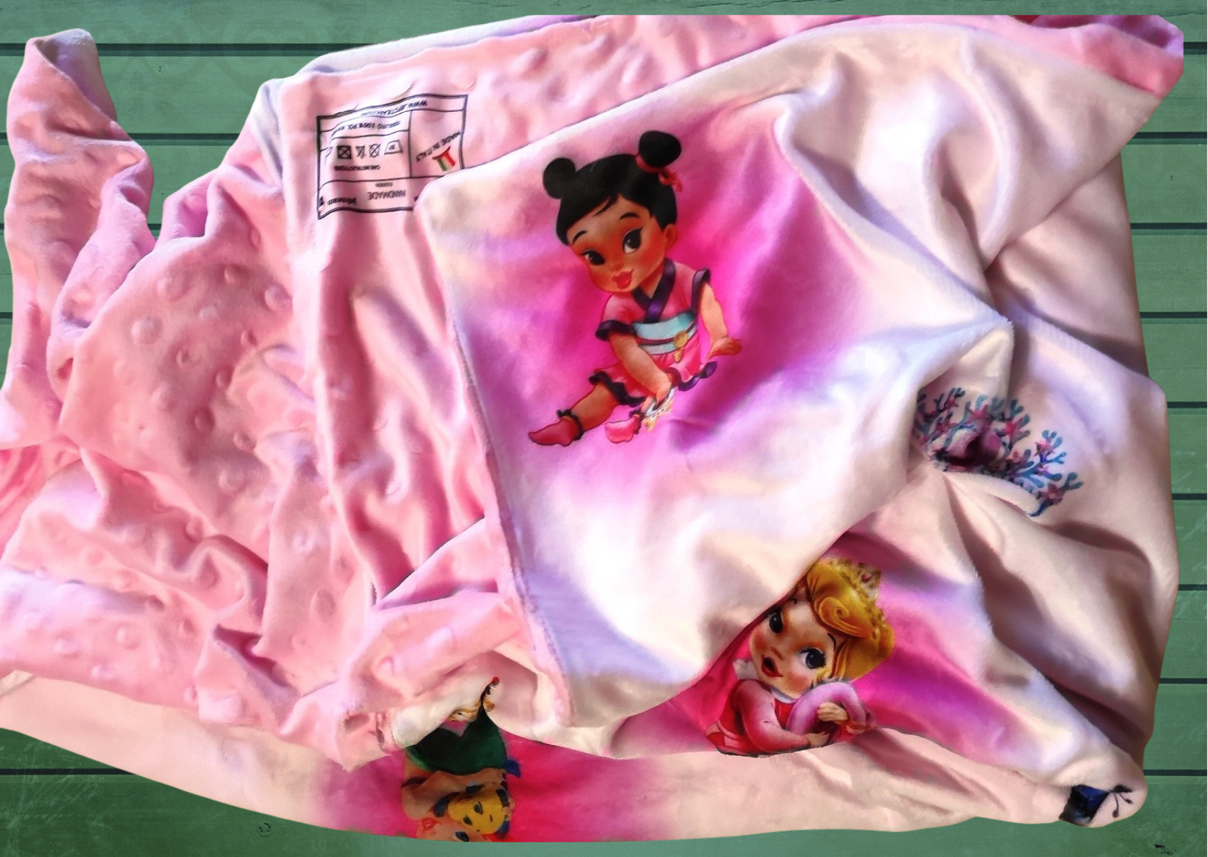 Principesse Disney Coperta personalizzata 