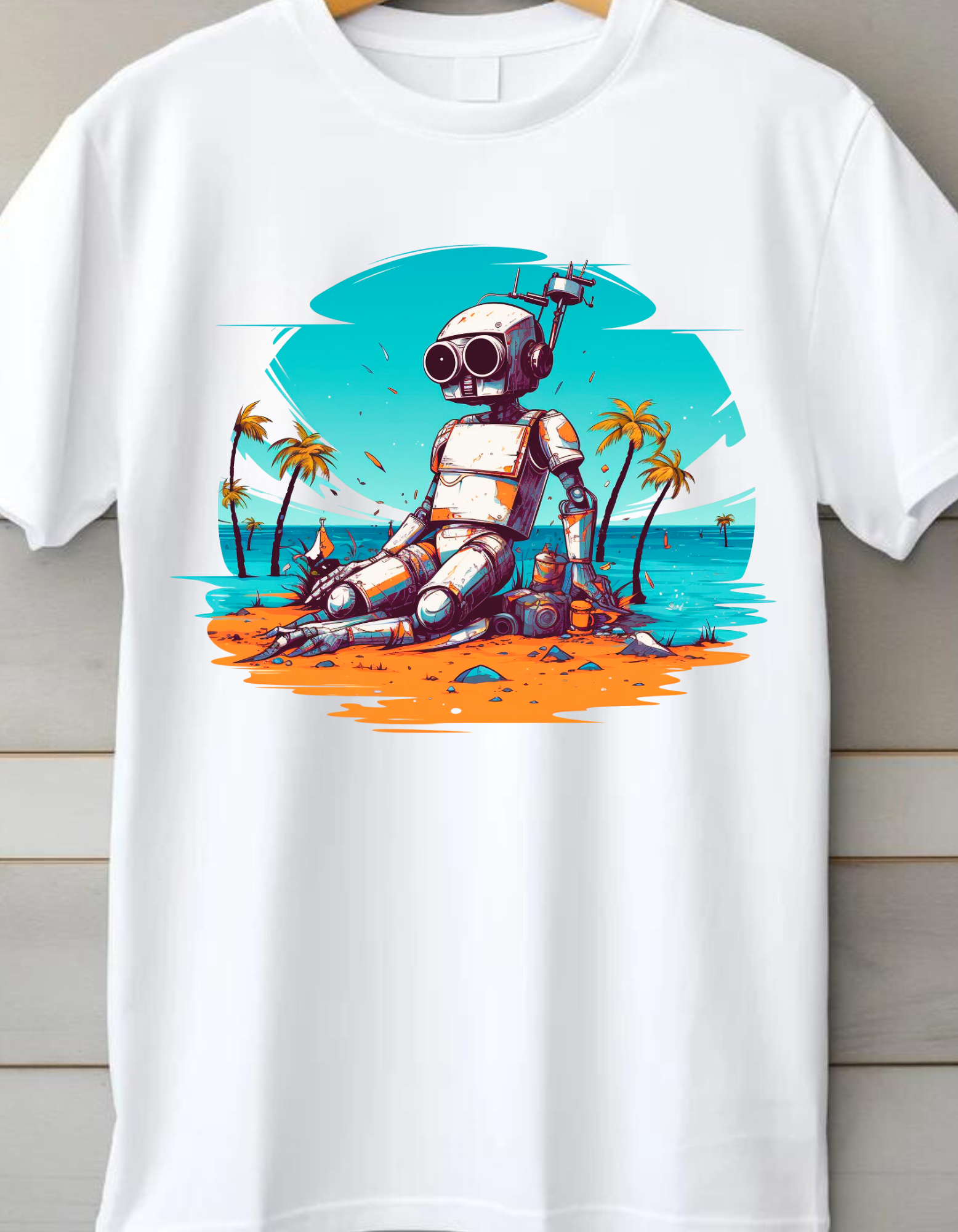  Robot tshirt